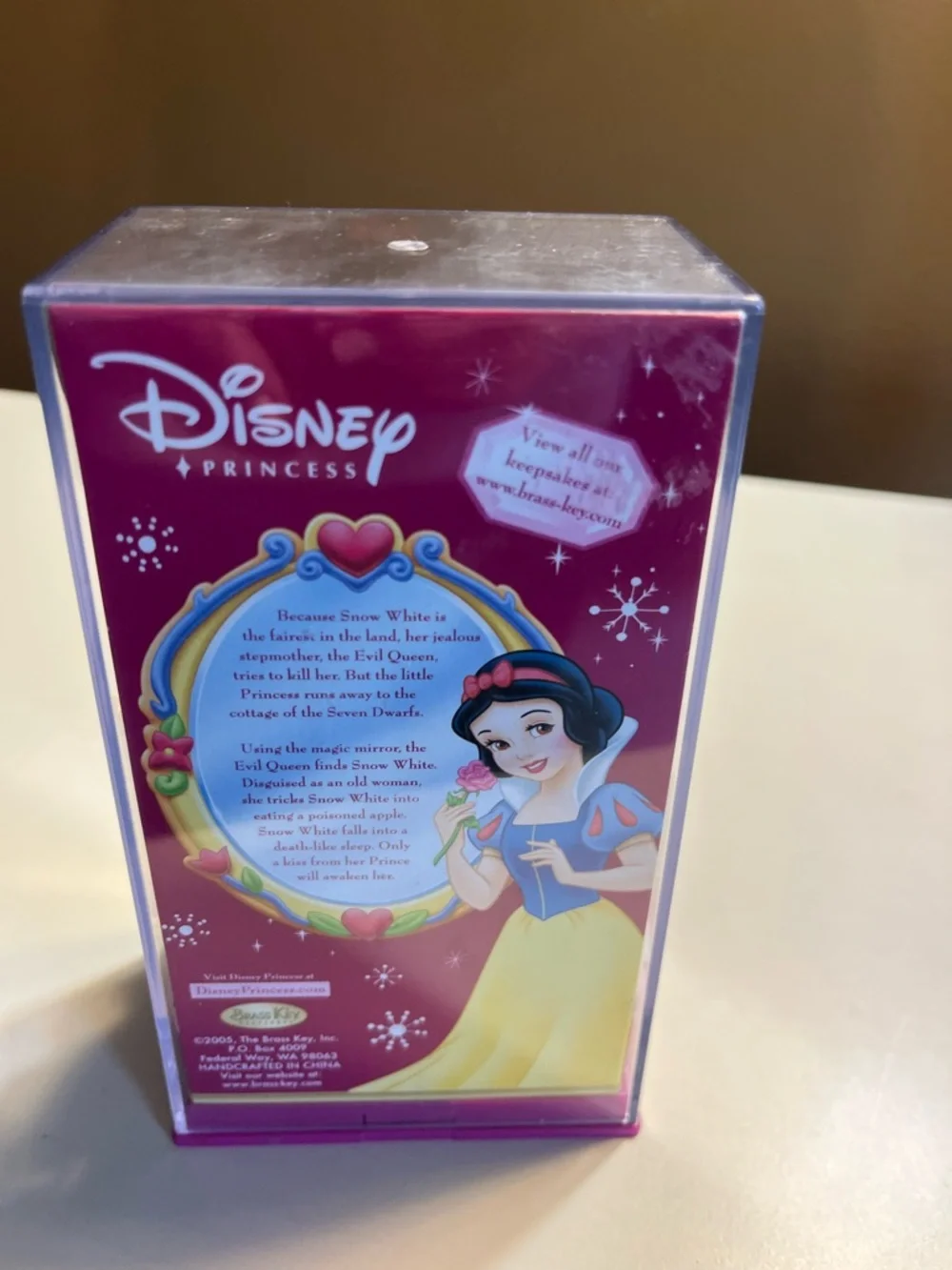 Disney porcelain princess display